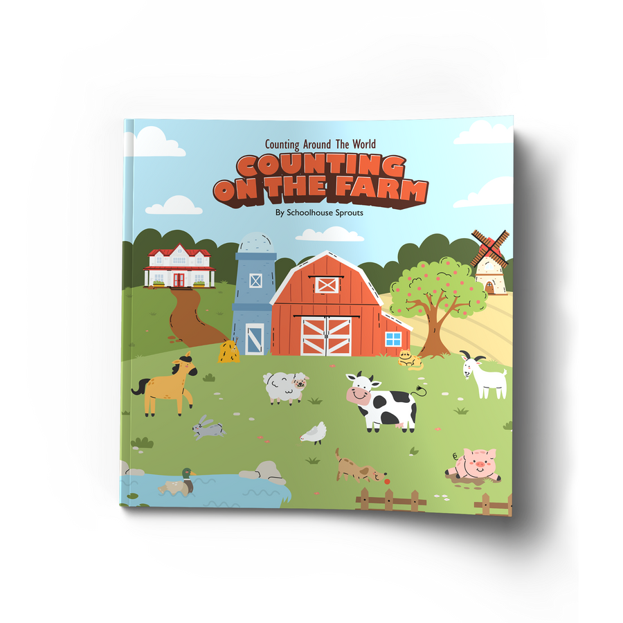 Counting On The Farm (Counting Around The World) - Paperback