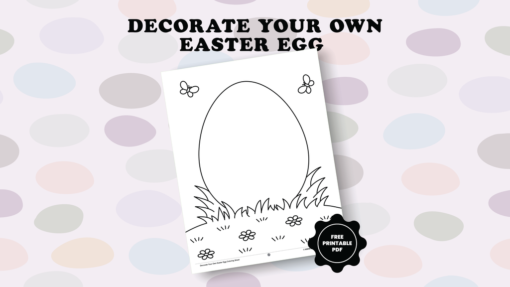 Decorate Your Own Easter Egg: A Fun & Creative Activity for Kids