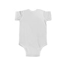 Schoolhouse Sprouts White Rainbow Logo Baby Onesie