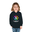 Schoolhouse Sprouts Black Rainbow Logo Toddler Pullover Fleece Hoodie