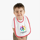 Schoolhouse Sprouts Logo Baby Bib