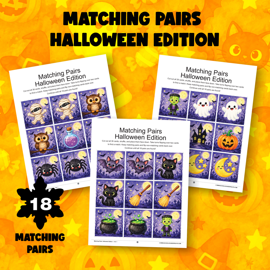 Matching Pairs: Halloween Edition